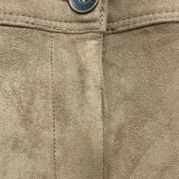 Liz Claiborne Faux Suede Skirt Size 12 - Picture 3 of 12